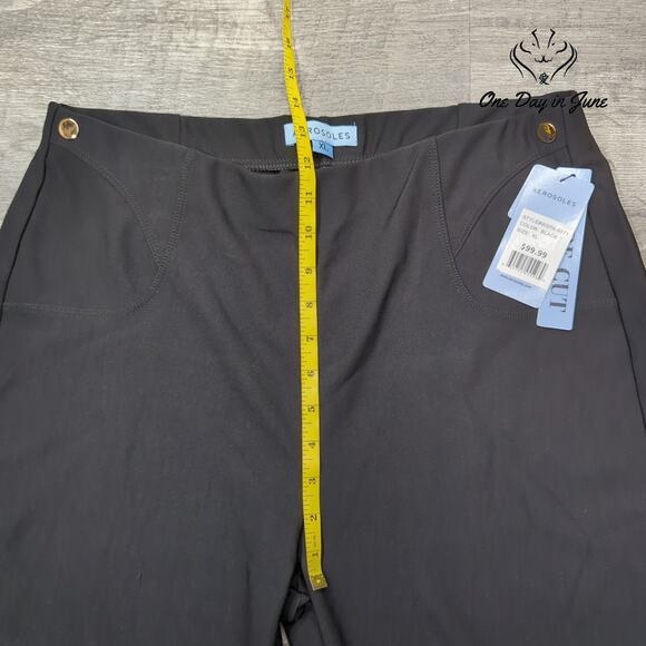 Aerosoles Wide Cut Pull On Pants Size XL - Picture 4 of 6